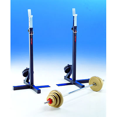 York 2and#39;and#39; Heavy Duty Squat Stands (4025 - HD Squat Stands (Pair))