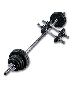 York 50kg Spinlock Cast Iron Set