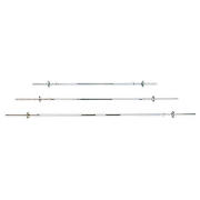 6ft solid chrome barbell