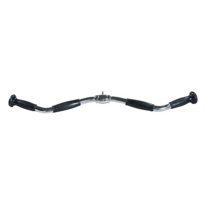 York 71cm (28`nd#39;) Chrome Curl Bar