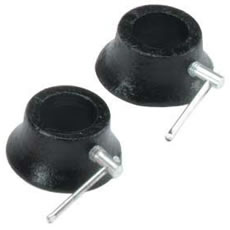 York Cast Iron Dumbell Collar -  T Bar