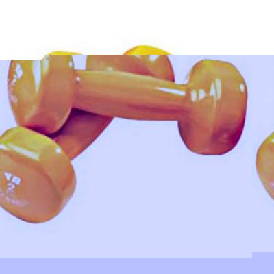 York Fitbell 2kg Yellow (Single Dumbell)