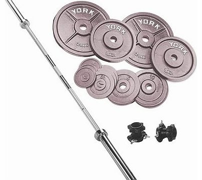 York Fitness 140kg Olympic Barbell Kit