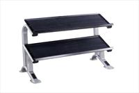 York Fitness Ets Flat Tray Rack 2 Tier