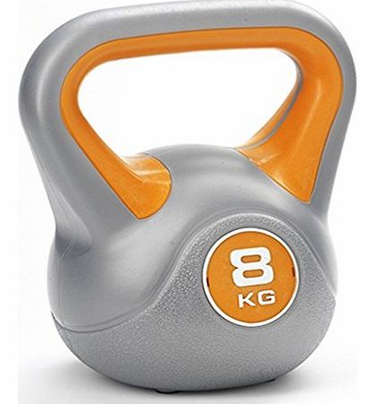 York Fitness York 8kg Vinyl Kettlebell