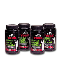 York Muscle Power - Pack of 4