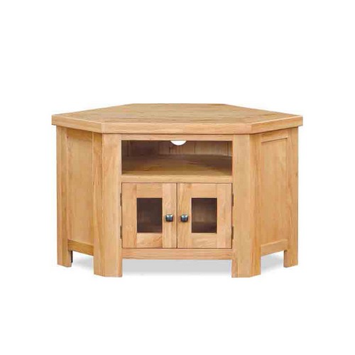 York Oak Corner TV Unit 592.021
