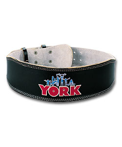 York Padded Weightlifting Belt