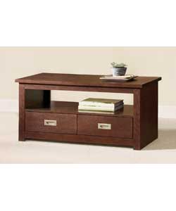 york Real Walnut Coffee Table