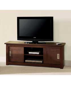 york Real Walnut TV Unit