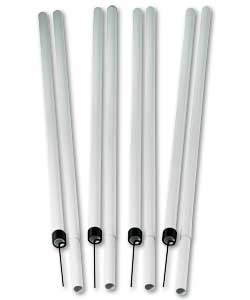 York Slalom Poles with Spring Action