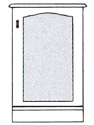 York Small Hi-Fi Cabinet