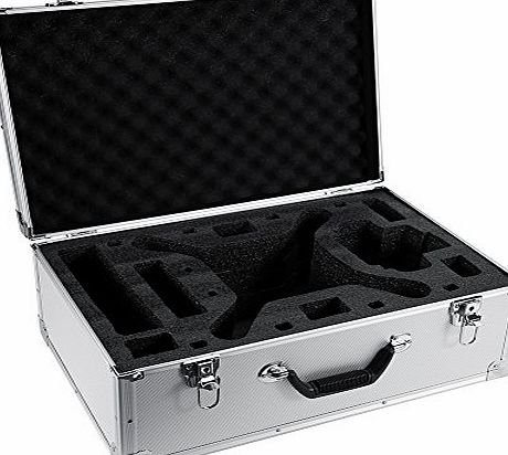 Yosoo DJI Aluminum Case, Portable Heavy Duty Aluminum Carrying Case for DJI Phantom 3 Professional amp; Advanced amp; Accessories (Luxury For DJI Phantom 3)