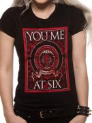 You Me At Six (Crest) T-shirt cid_8790skbp