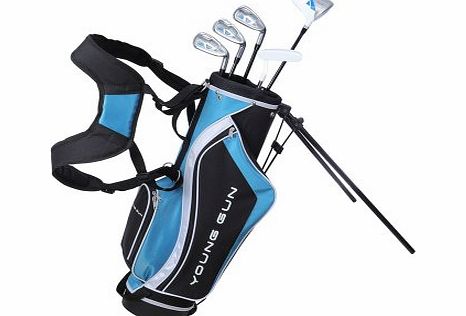SGS V.2 Junior Golf Package Set + Bag - Right Hand Age 6-8 - Blue