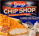 Youngs Chip Shop Large Cod Fillets (4 per pack -