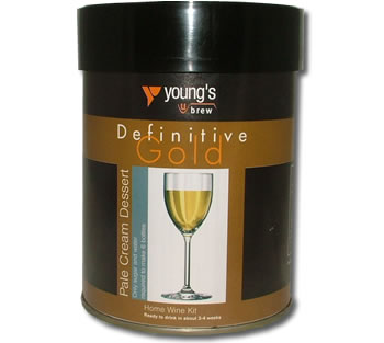 youngs DEFINITIVE GOLD PALE CREAM DESSERT 6 BOTTLE