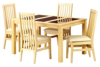 Your Price Furniture.co.uk Corinth Dining Set By Julian Bowen