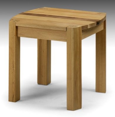 Your Price Furniture.co.uk Cotswold Oak and Walnut Lamp Table