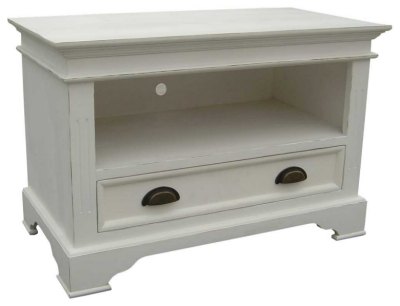 Furniture  Prices on Your Price Furniture Co Uk Kristina White Painted 1 Drawer Tv Cabinet