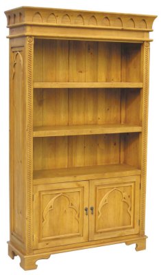 Your Price Furniture.co.uk Medieval Cupboard Bookcase