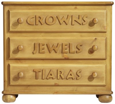 Your Price Furniture.co.uk Princess Chest of Drawers by Steve Allen