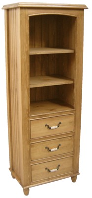 Your Price Furniture.co.uk Provencal Tallboy Bookcase