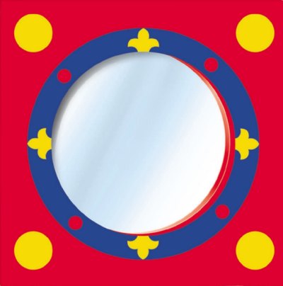 Your Price Furniture.co.uk Shield Mirror