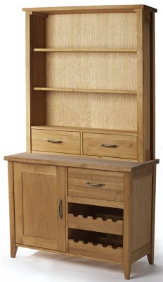 Your Price Furniture.co.uk Wealden Small Sideboard with Wine Rack and