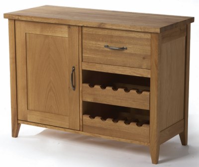 Your Price Furniture.co.uk Wealden Small Sideboard with Wine Rack