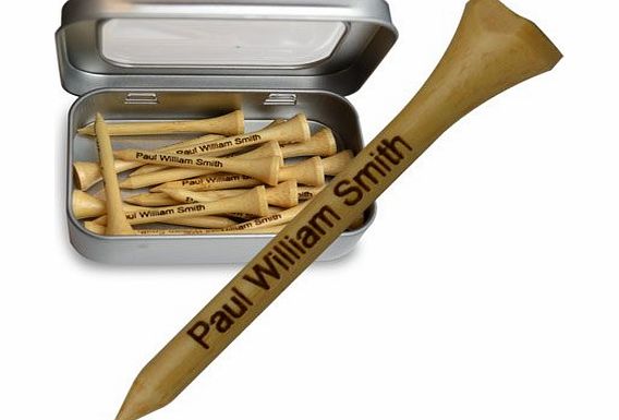 YourDesign.co.uk 20 Personalised Golf Tees