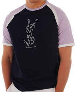 YSL Crew-neck Raglan-sleeve T-shirt