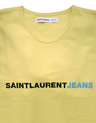 Saint Laurent Jeans - Crew-neck T-shirt