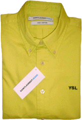 YSL Saint Laurent Jeans - Long-sleeve Twill Shirt