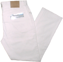 YSL Saint Laurent - White Jeans (32`` Leg)