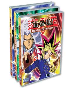 Yu-Gi-Oh 3 DVD Gift Pack