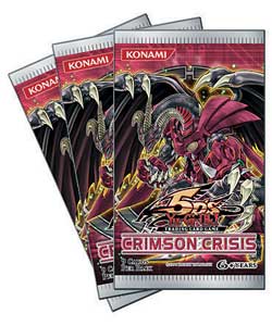 Yu-Gi-Oh Crimson Crisis Booster 3 Pack