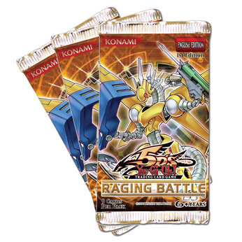 Yu-Gi-Oh Raging Battle Boosters 3 Pack