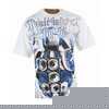 Hip Hop Big & Tall Music Is My Weapon (White/Blue)
