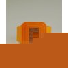 Yukka Square Digital LED Watch (Orange)