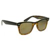 Yukka Sunglasses Classic Retro Wayfarer 80s Sunglasses (Demi/Smoke)