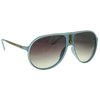 Yukka Sunglasses The Retro Sports Aviator Sunglasses (Blue/White)