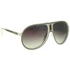 Yukka Sunglasses The Retro Sports Aviator Sunglasses (White/Black)