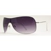 Yukka Sunglasses Yukka Silver Smoke Lens Sunglasses