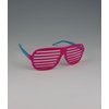 Yukka Sunglasses Yukka Wanyeezy Shutter Shades (Magenta/Aqua)