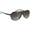 Yukka The Designer Aviator Sunglasses (Plain Black)