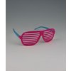 Yukka Wanyeezy Shutter Shades (Magenta/Aqua)