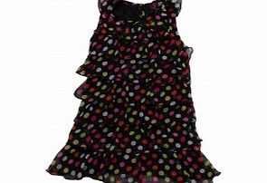 Yumi Girls Polka Dot Dress L17/C8
