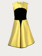 YVES SAINT LAURENT DRESSES YELLOW 40 FR