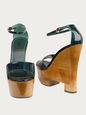 YVES SAINT LAURENT SHOES GREEN 38 EU YVS-U-203113